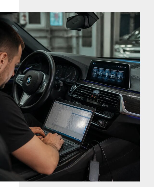 Русификация мультимедиа BMW для авто под ключ в Шелехове