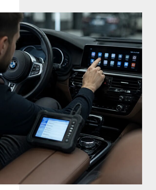 Установка приложений и мультимедиа сервисов BMW в Шелехове