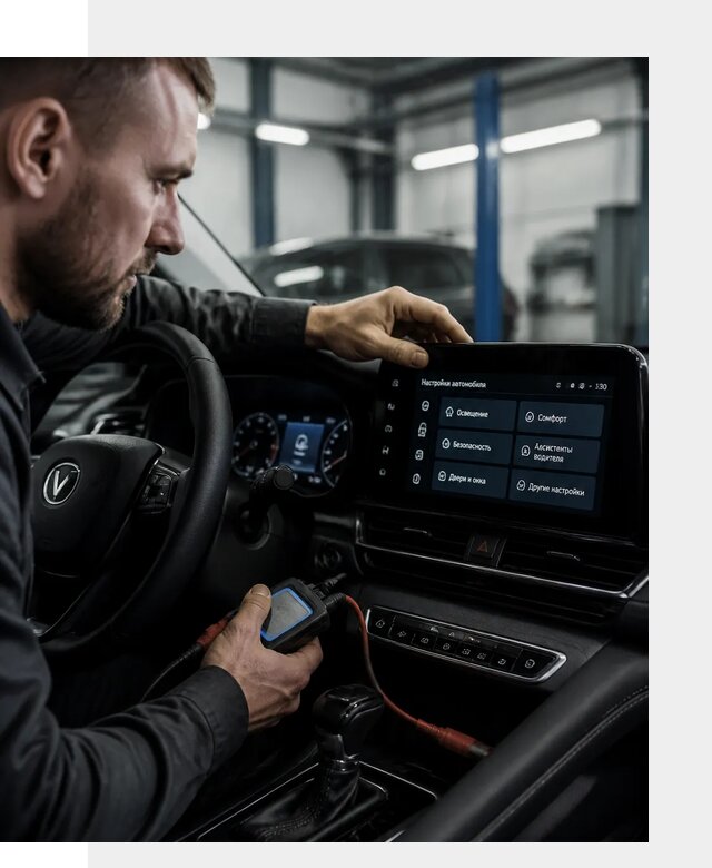 Русификация Changan CS55 и мультимедиа под ключ в Шелехове
