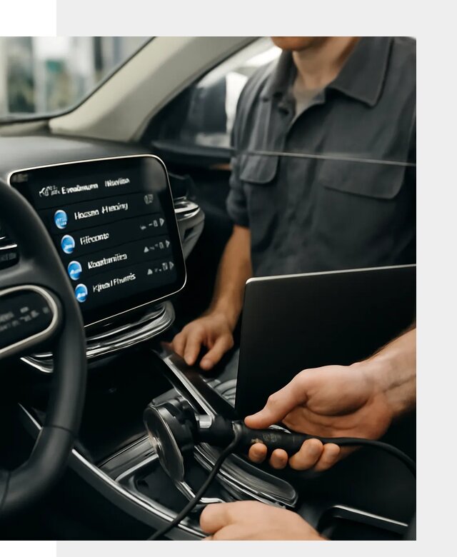 Установка приложений Geely для мультимедиа автомобиля в Шелехове