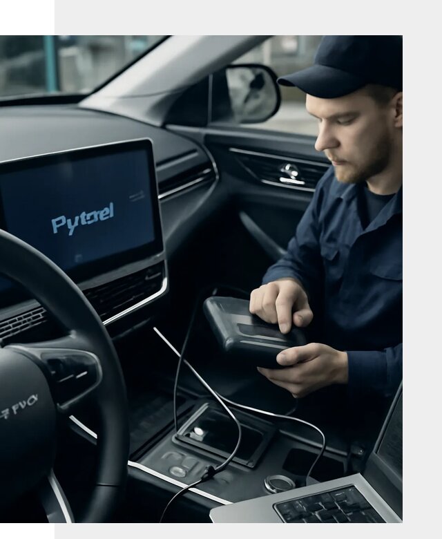 Русификация автомобилей Jetour с адаптацией меню в Шелехове