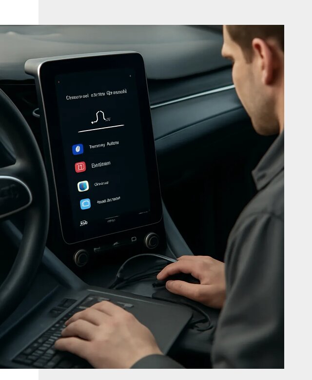 Установка приложений Lynk Co на автомобиль в Шелехове