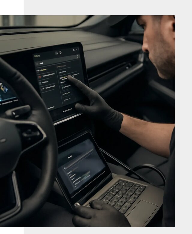 Русификация приборной панели Rising автомобиля в Шелехове