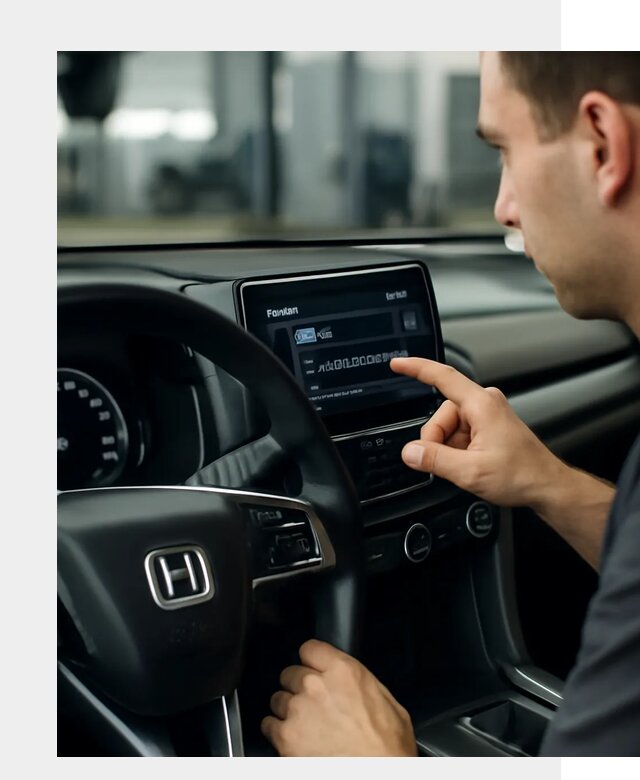 Русификация панели приборов Honda в Шелехове по цене 5358 ФастМобиль-Шлх