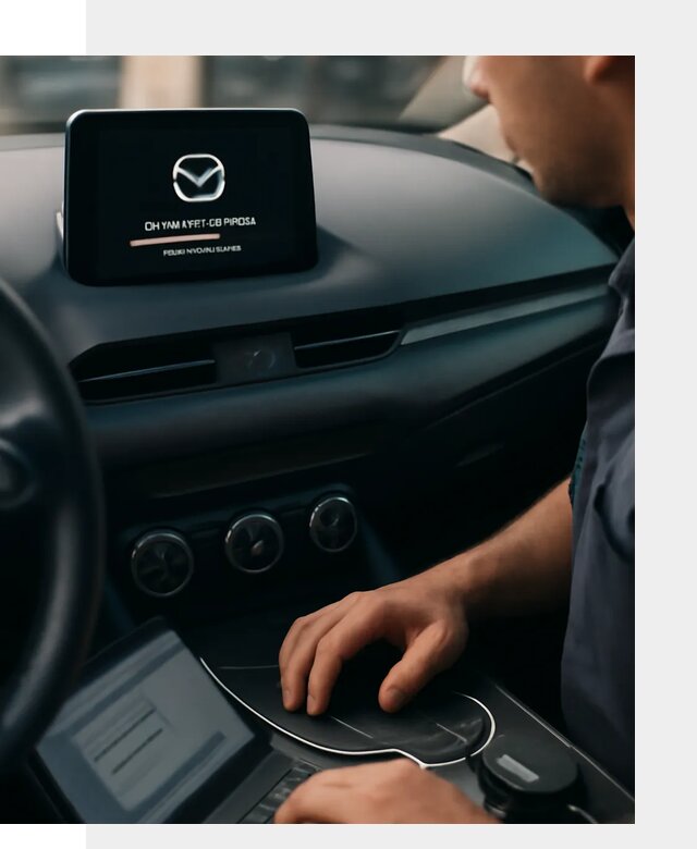 Установка приложений Mazda на мультимедийную систему в Шелехове