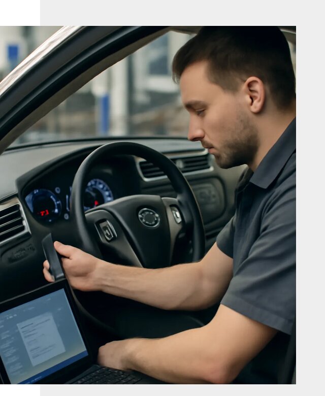 Русификация приборной панели Nissan для авто в Шелехове